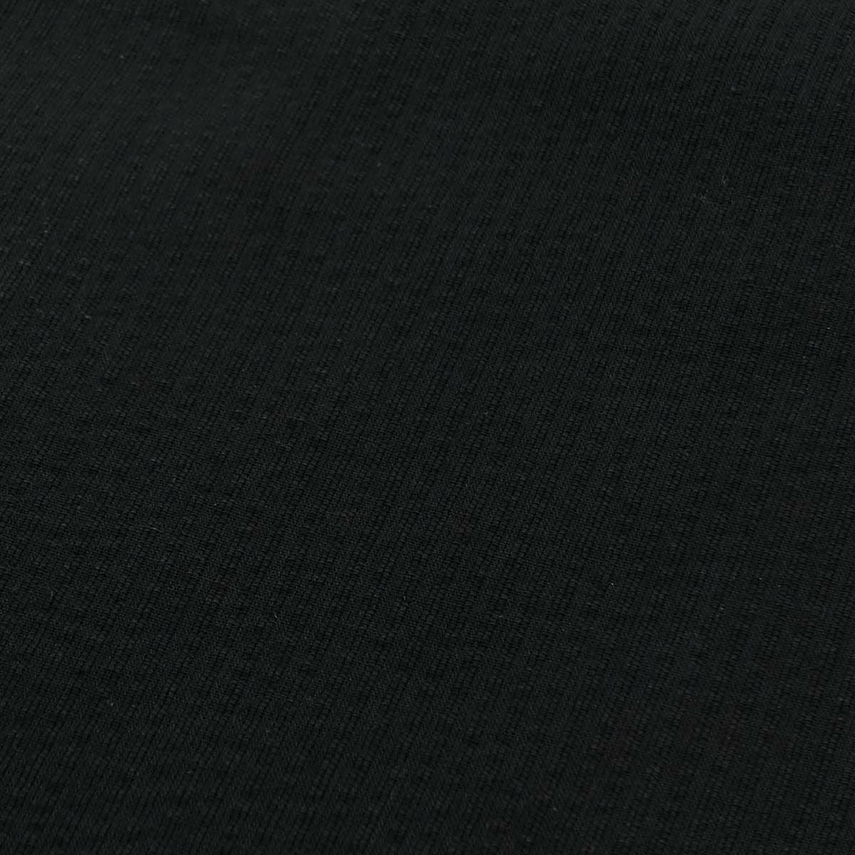 浴衣セット しじら 綿麻 黒 M～LL （浴衣+ボタニカル黒角帯+腰紐）