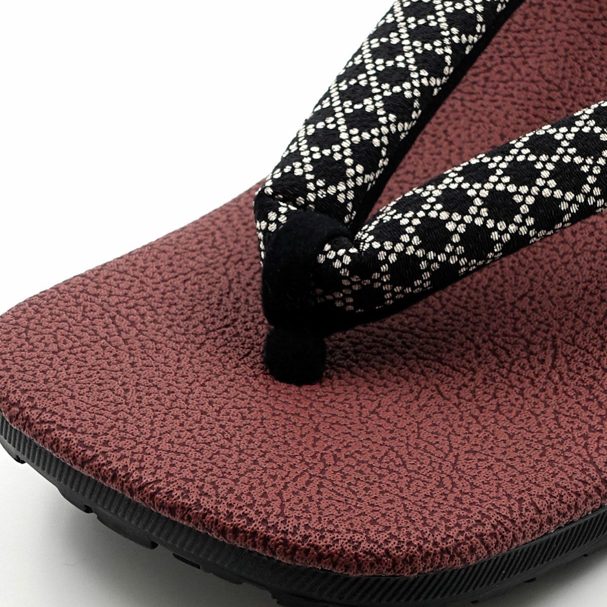 草履 印伝風 ラジアルウレタン底