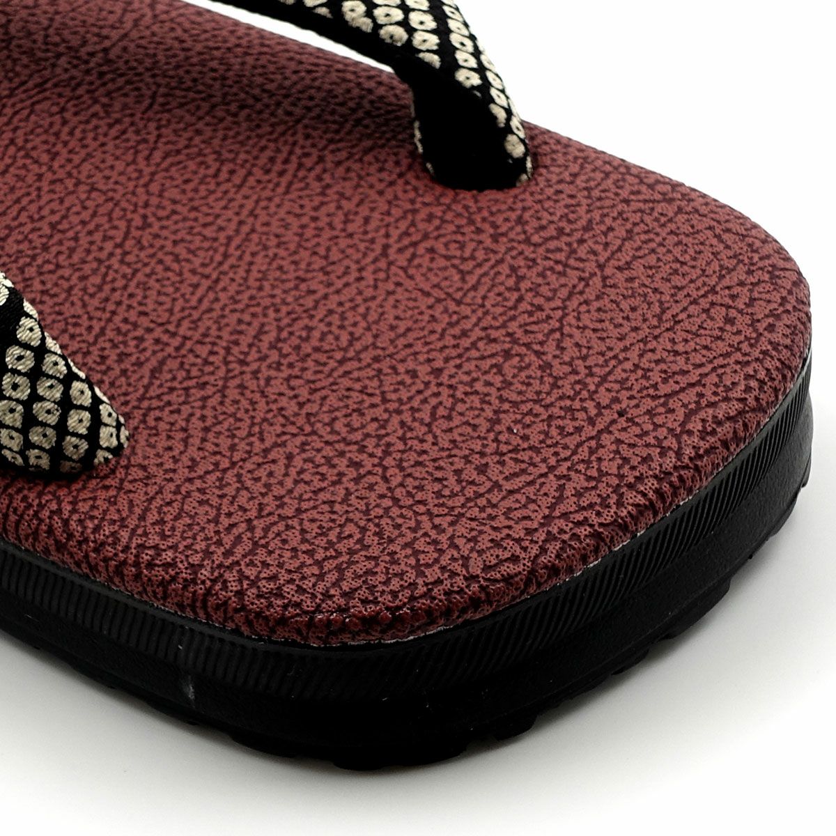 草履 印伝風 ラジアルウレタン底