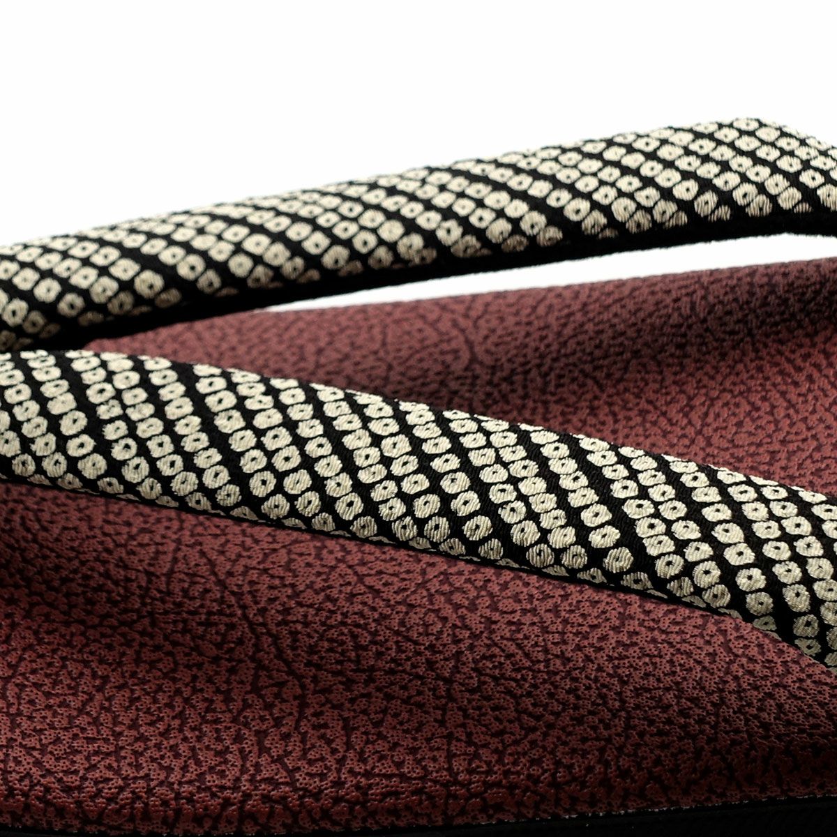 草履 印伝風 ラジアルウレタン底