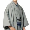 る男羽織 洗える 単衣 ちりめん 