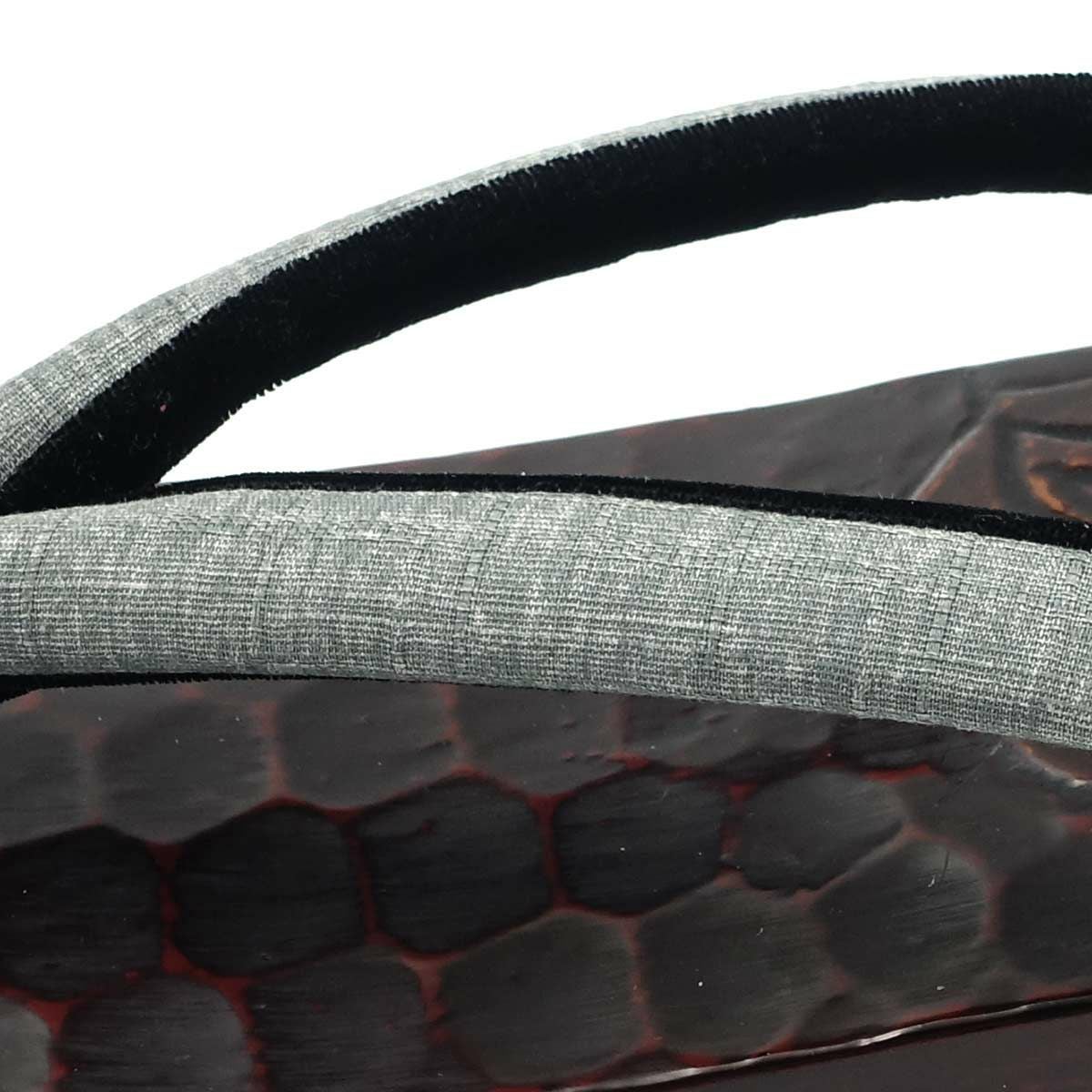  桐下駄 鎌倉彫 27cm位まで対応 総彫り