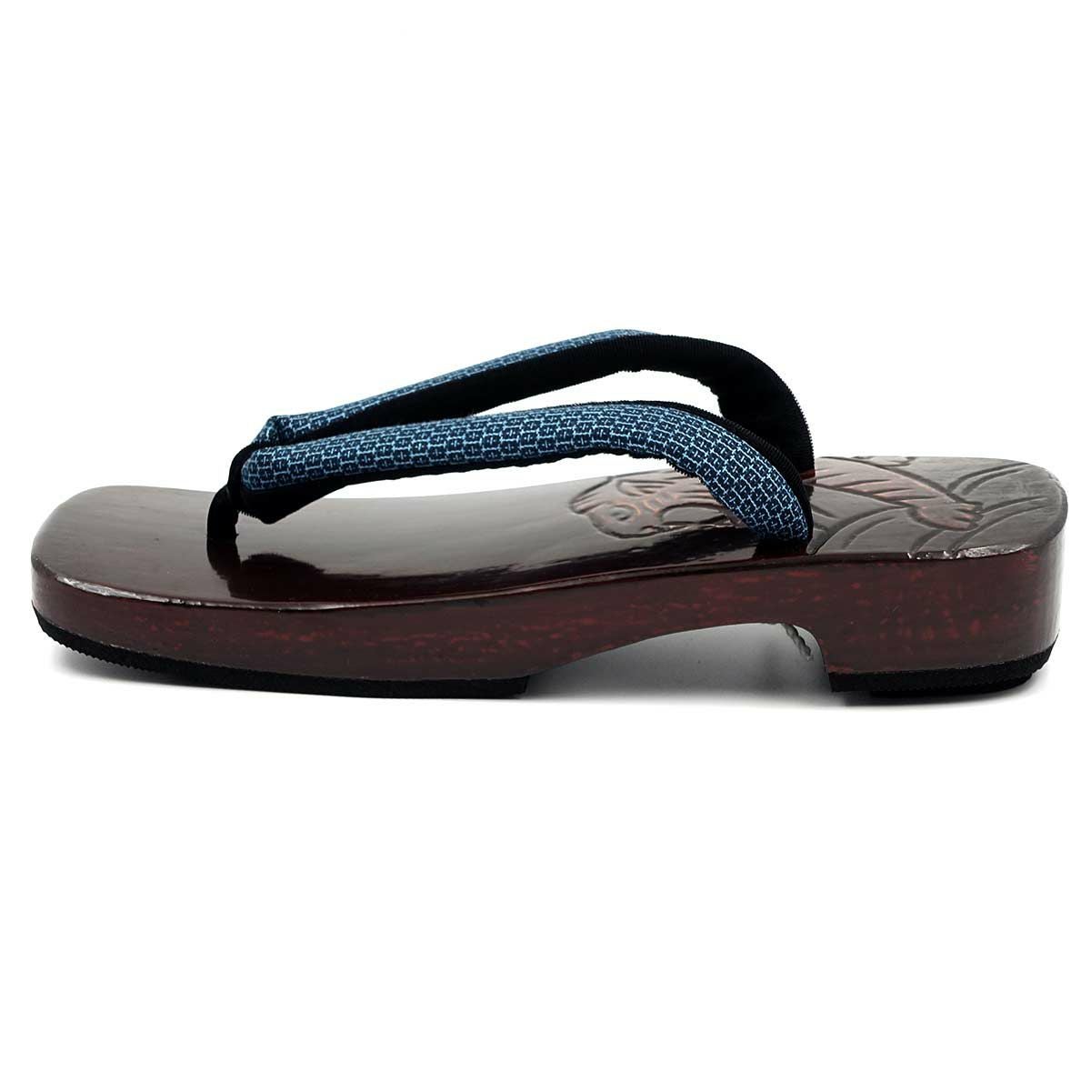 桐下駄 鎌倉彫 27cm位まで対応