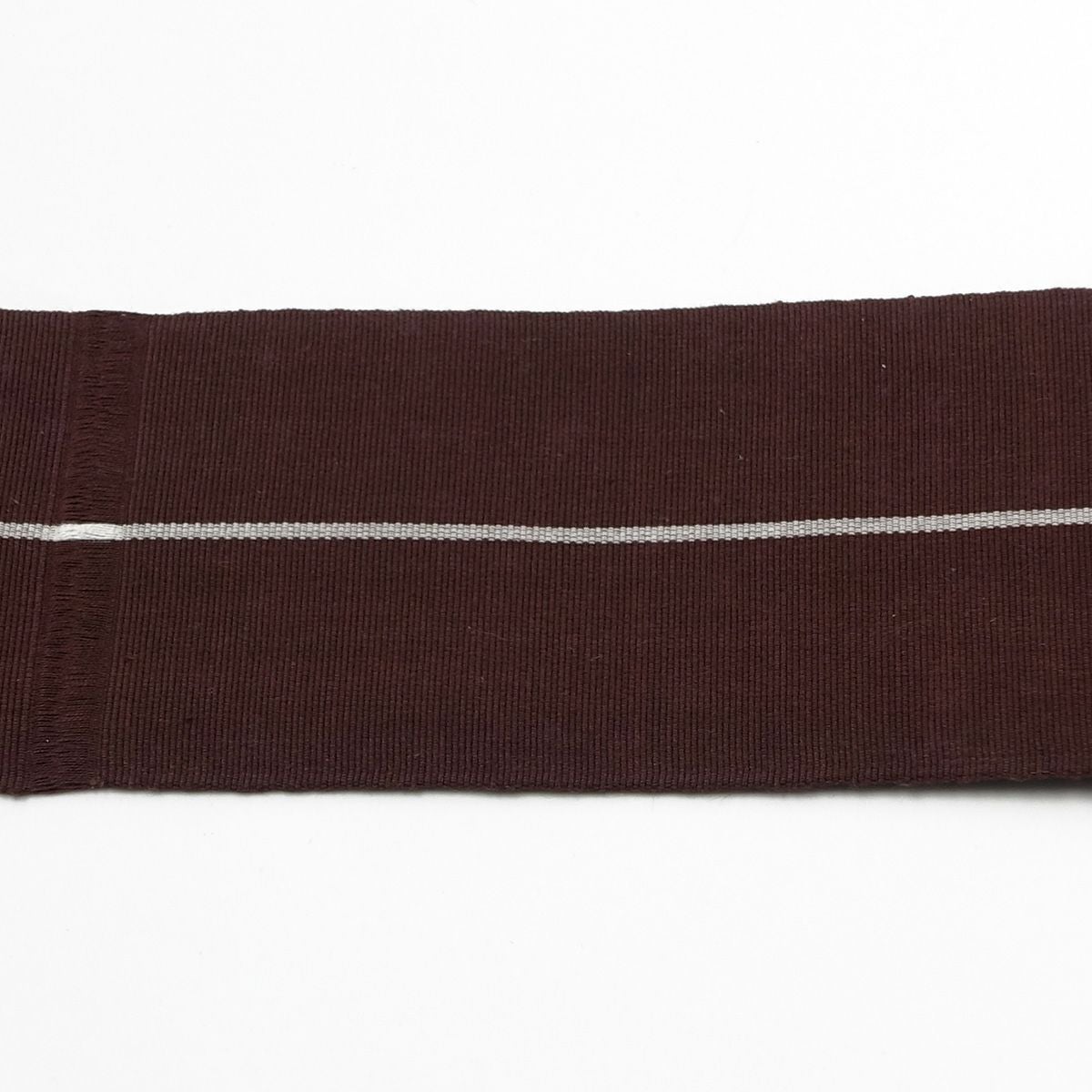 角帯 綿 献上 西陣織 茶