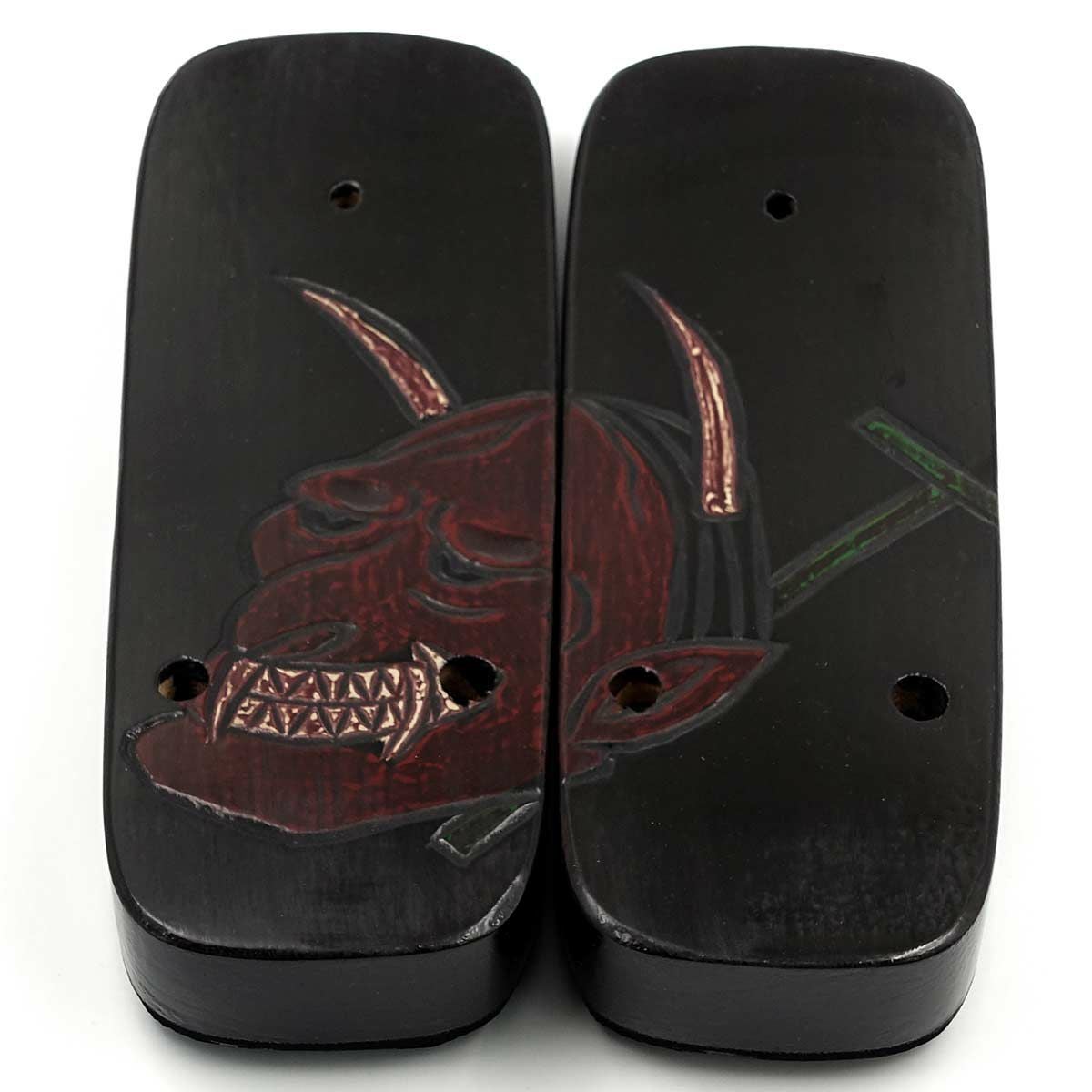 桐下駄 鎌倉彫 27cm位まで対応