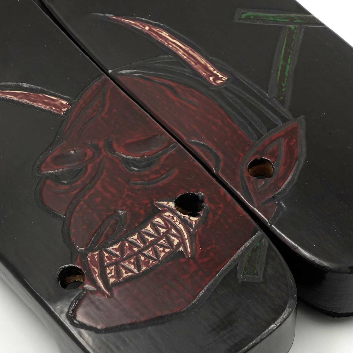 桐下駄 鎌倉彫 27cm位まで対応