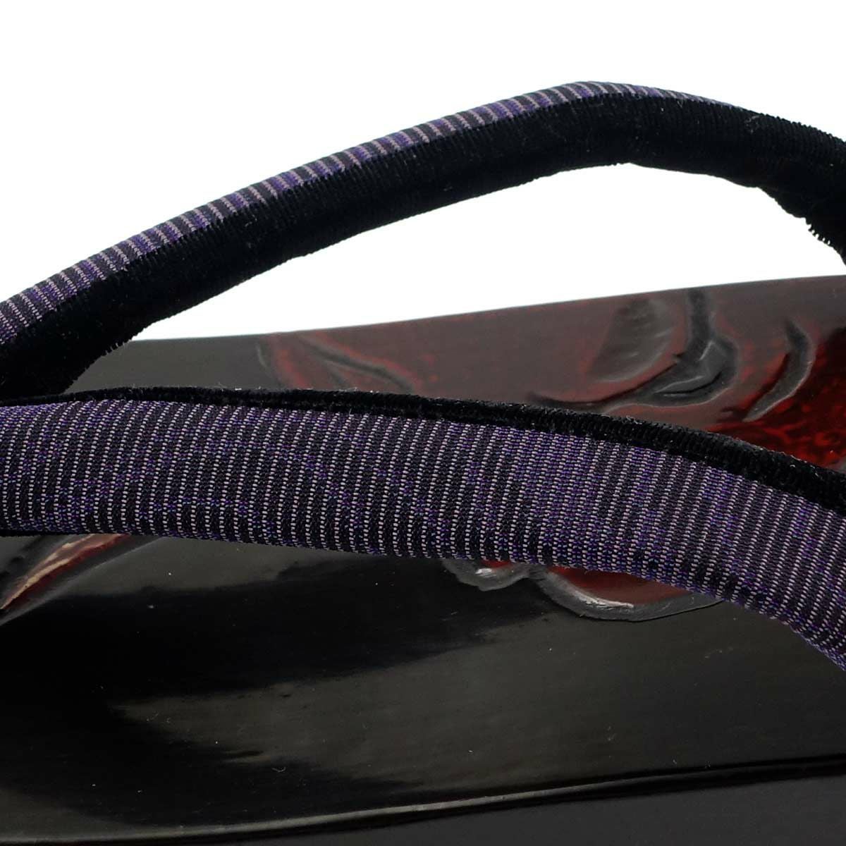 桐下駄 鎌倉彫 27cm位まで対応