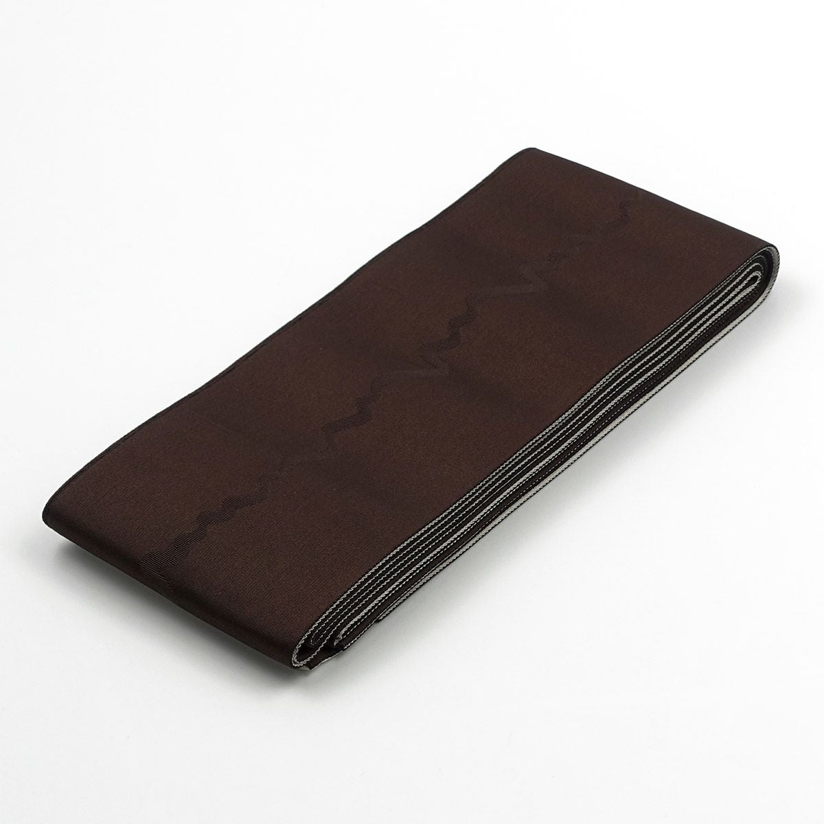 角帯 焦げ茶×薄茶