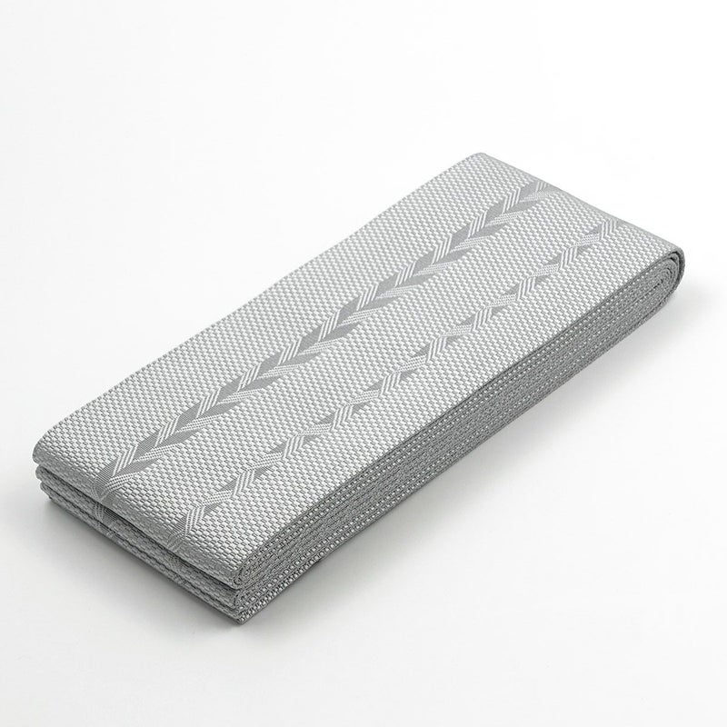 角帯 矢絣 グレー