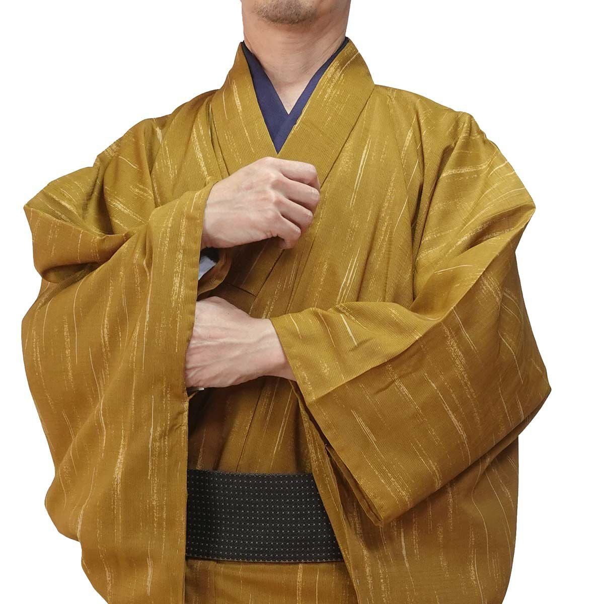 夏着物 洗える 単衣 小紋 紗