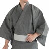 メンズ浴衣 近江ちぢみ綿麻