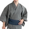 メンズ浴衣 近江ちぢみ綿麻