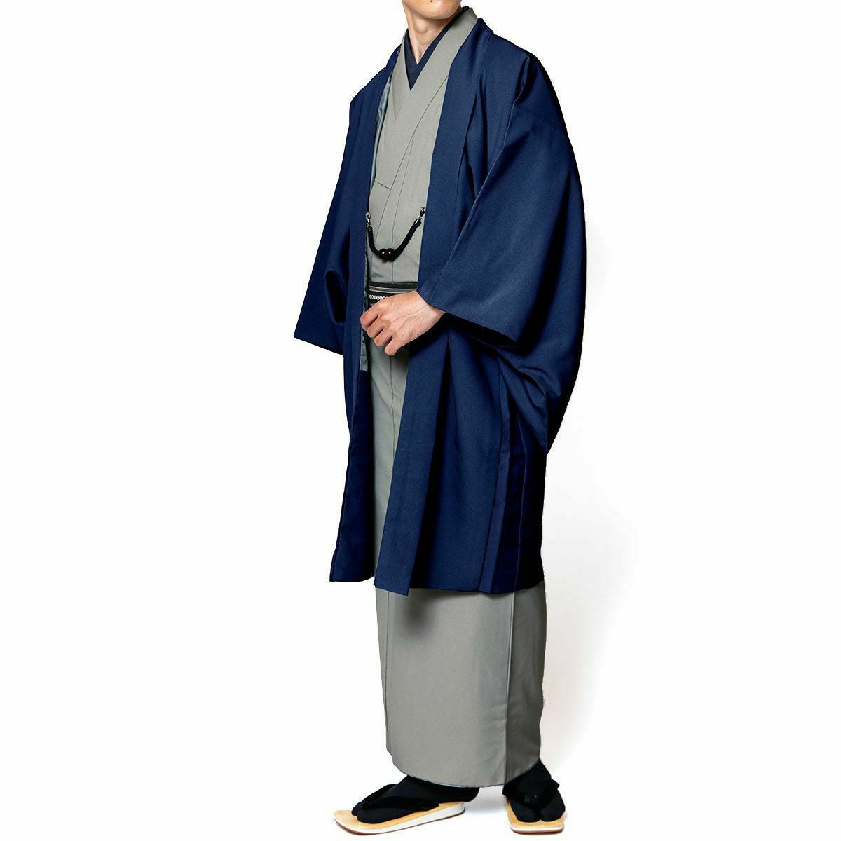 男着物 フルセット 洗える着物 単衣 ちりめん