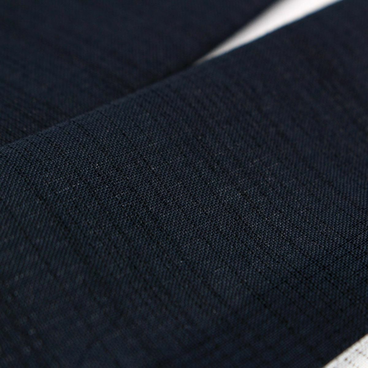 長襦袢 男物 洗える 夏用 駒絽 紺衿 Sサイズ