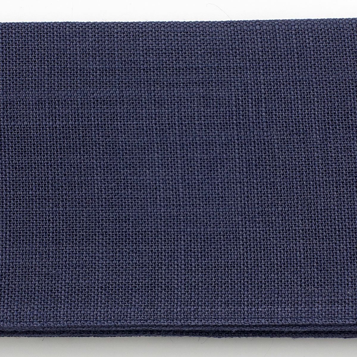 角帯 本麻 無地 紺