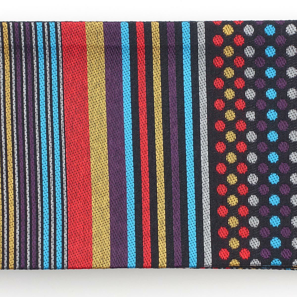 角帯 桐生織 縞 カラフル