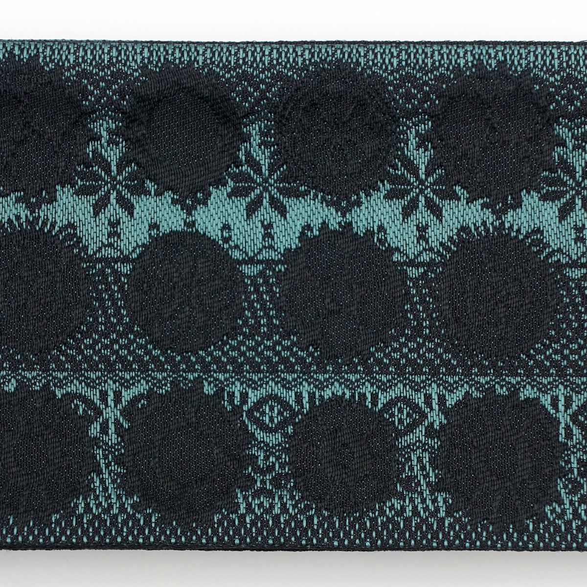 角帯 桐生織 青