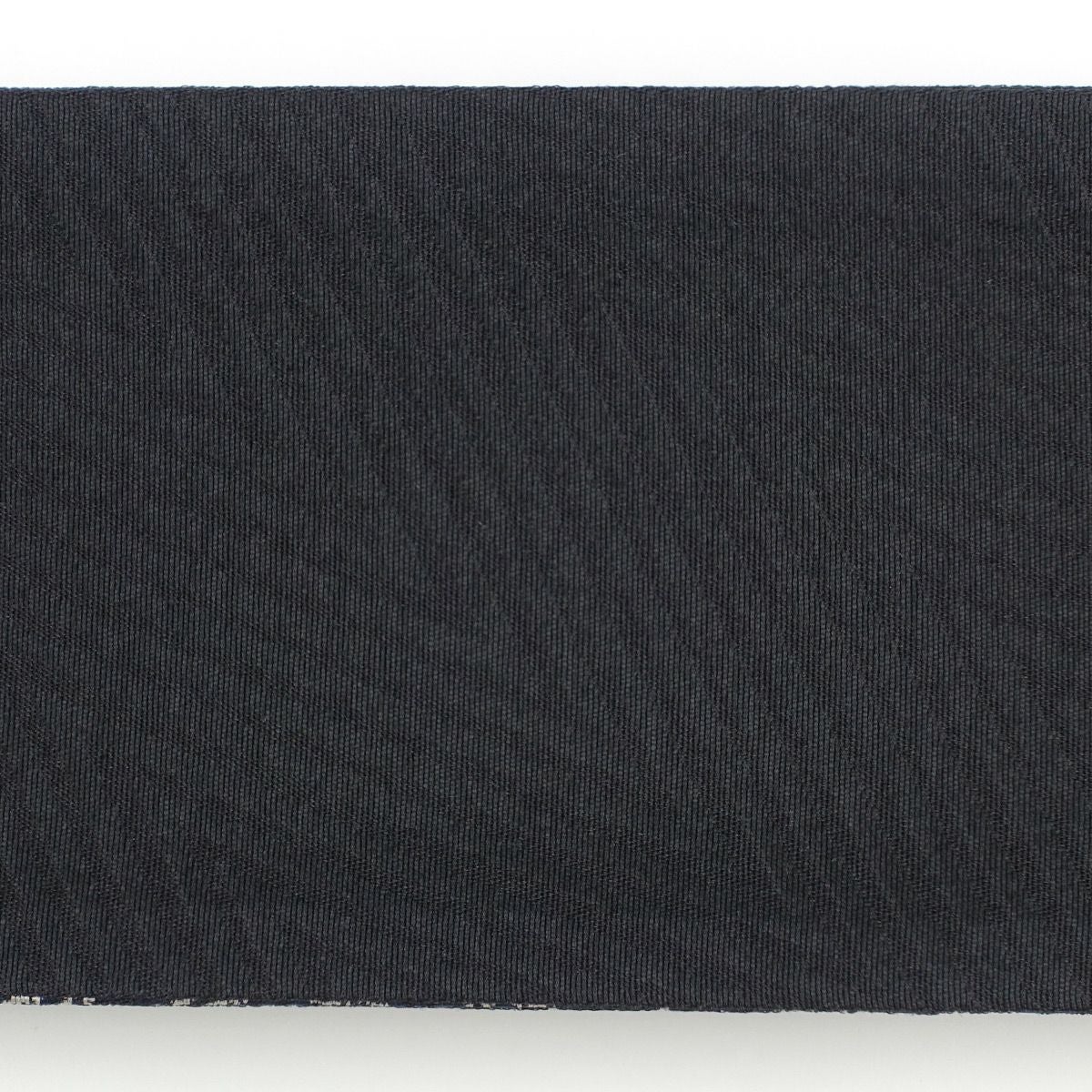 角帯 桐生織 黒紺