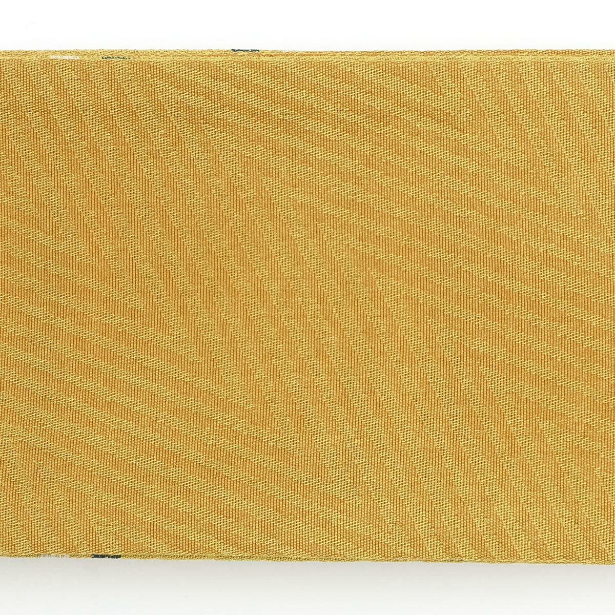 角帯 桐生織 からし色