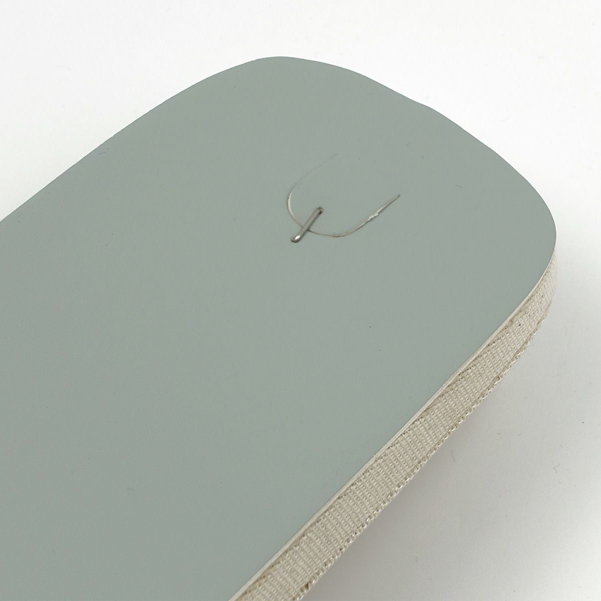 草履 亜麻 生成 グレー鼻緒 L 25cm～26.5cm位まで対応