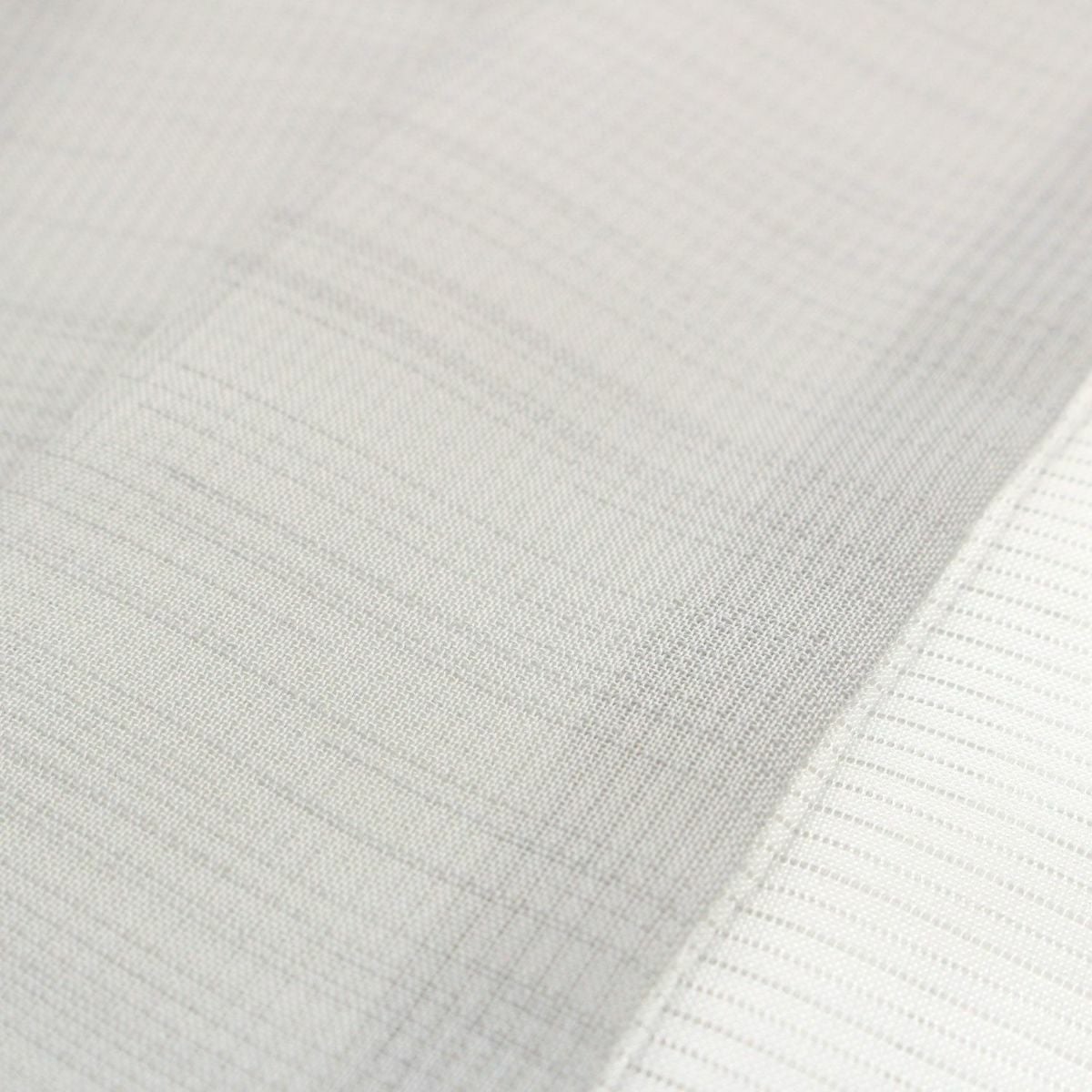 長襦袢 男物 洗える 夏用 駒絽 グレー衿 M〜LL