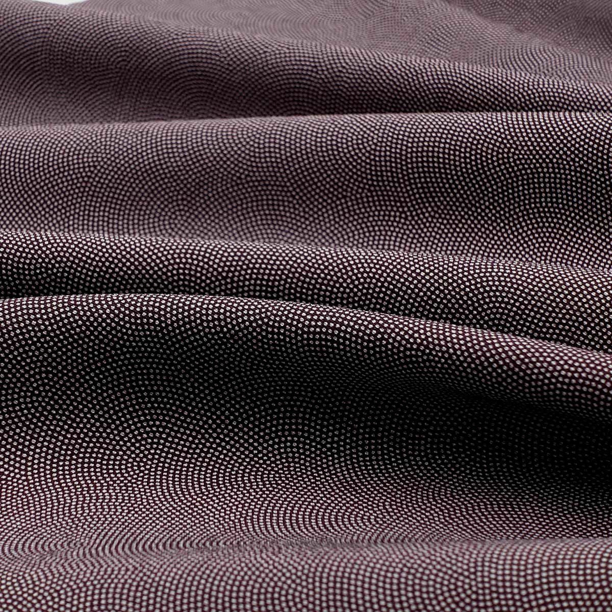 すぐに着られる男着物 単衣 江戸小紋 鮫小紋 紫 M～LL