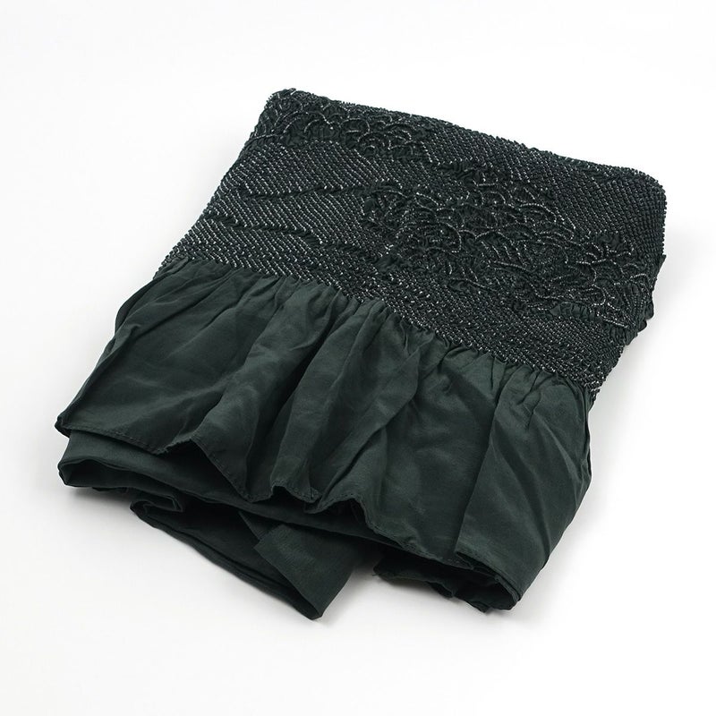 兵児帯 正絹 端絞り 端兵児 緑