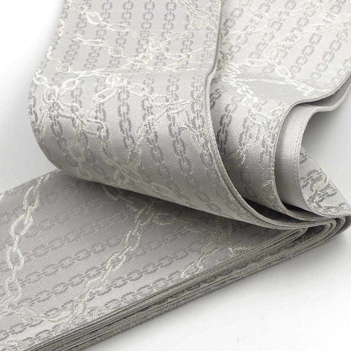 角帯 絹 博多織物 リバーシブル