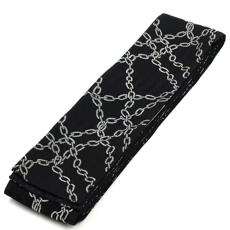 角帯 絹 博多織物 リバーシブル