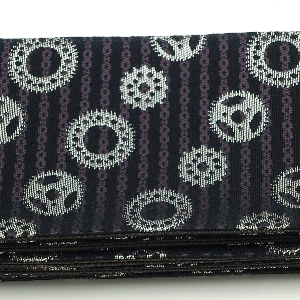 角帯 絹 博多織物 リバーシブル