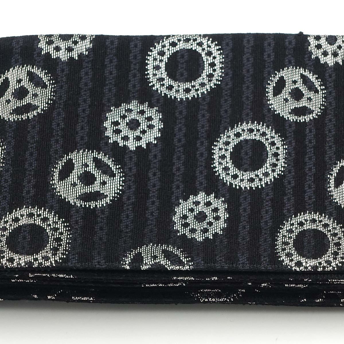 角帯 絹 博多織物 リバーシブル