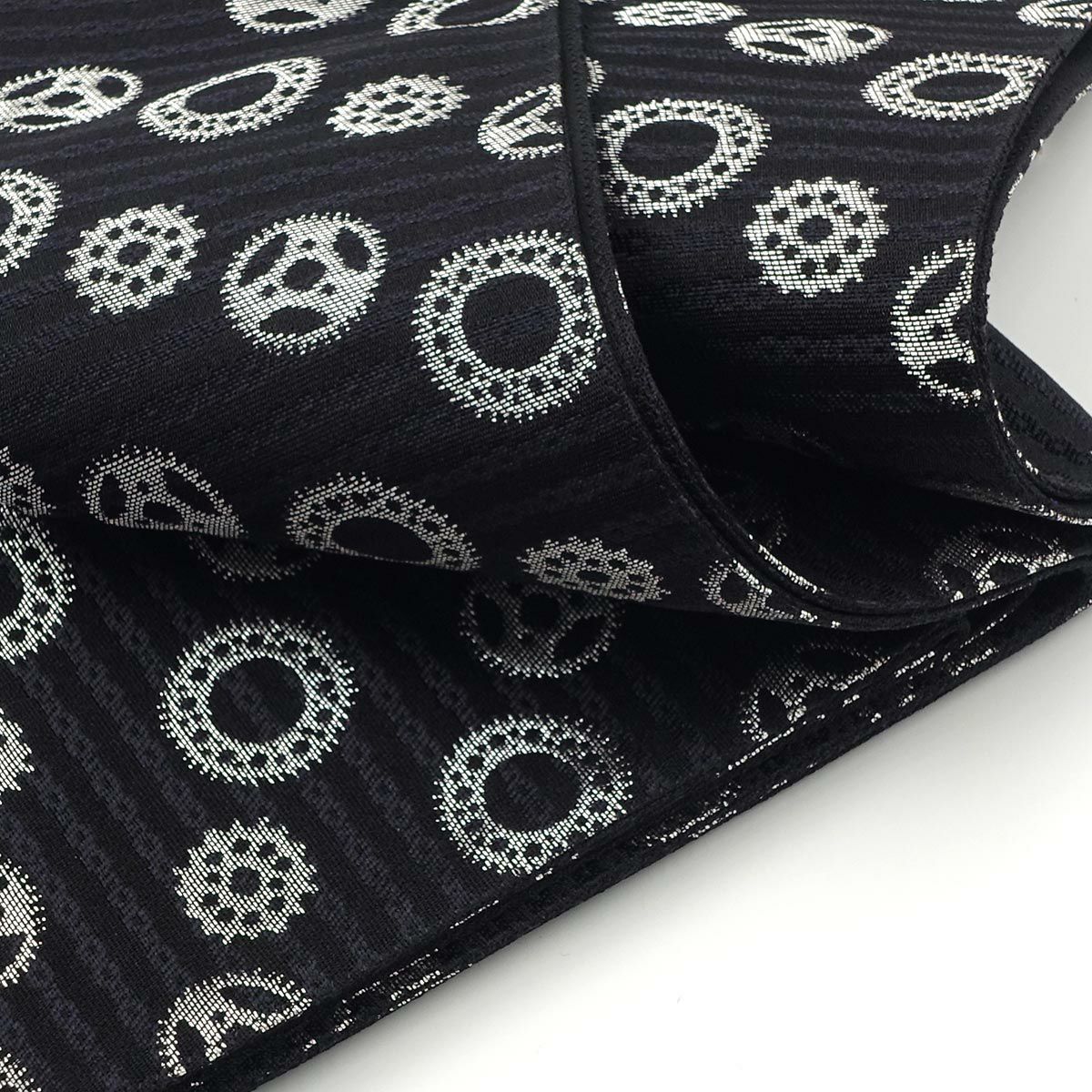 角帯 絹 博多織物 リバーシブル