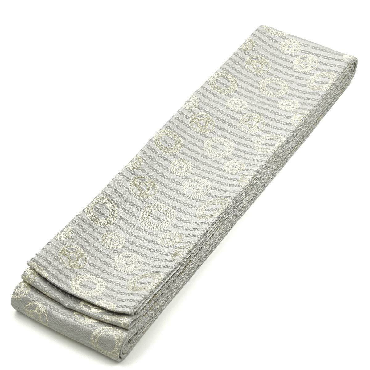 角帯 絹 博多織物 リバーシブル