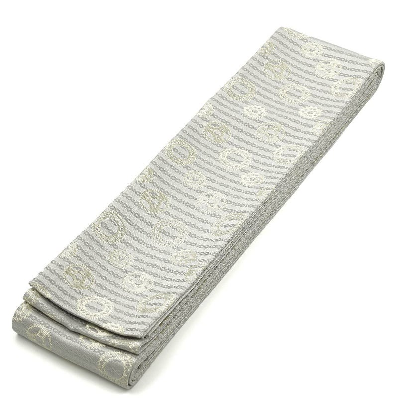 角帯 絹 博多織物 リバーシブル