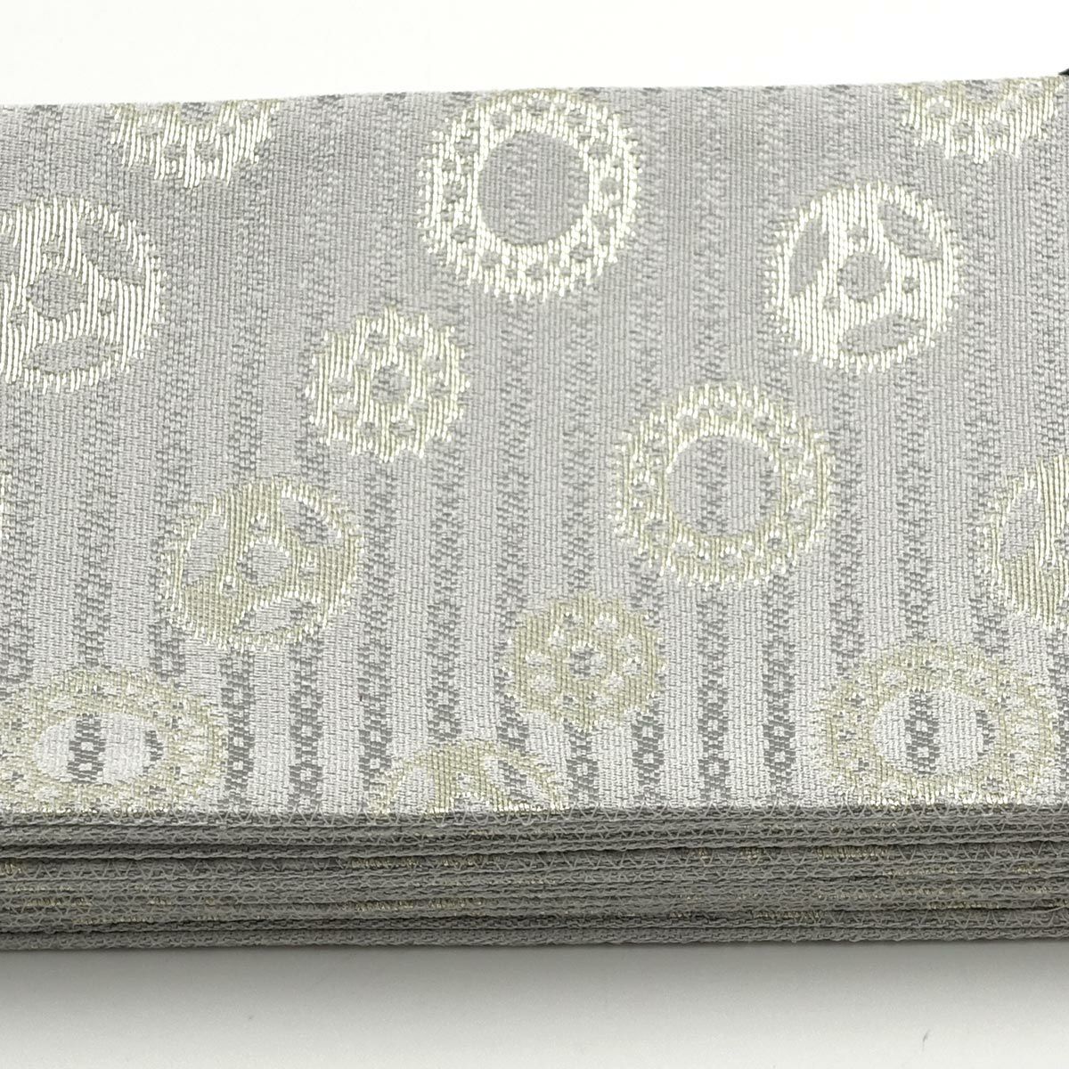 角帯 絹 博多織物 リバーシブル