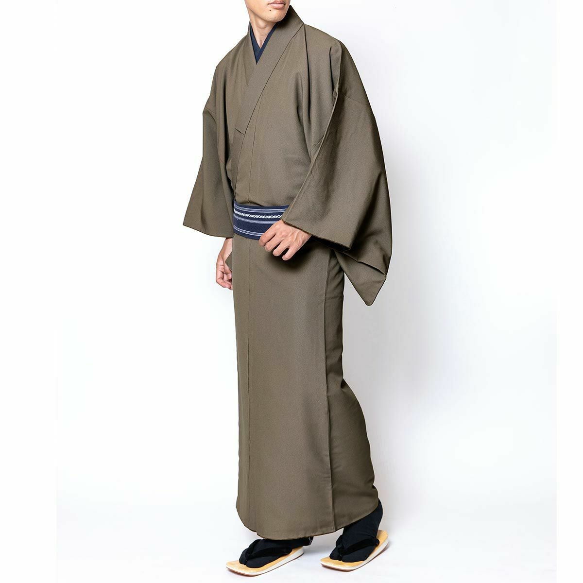 洗える着物 ちりめん着流しセット