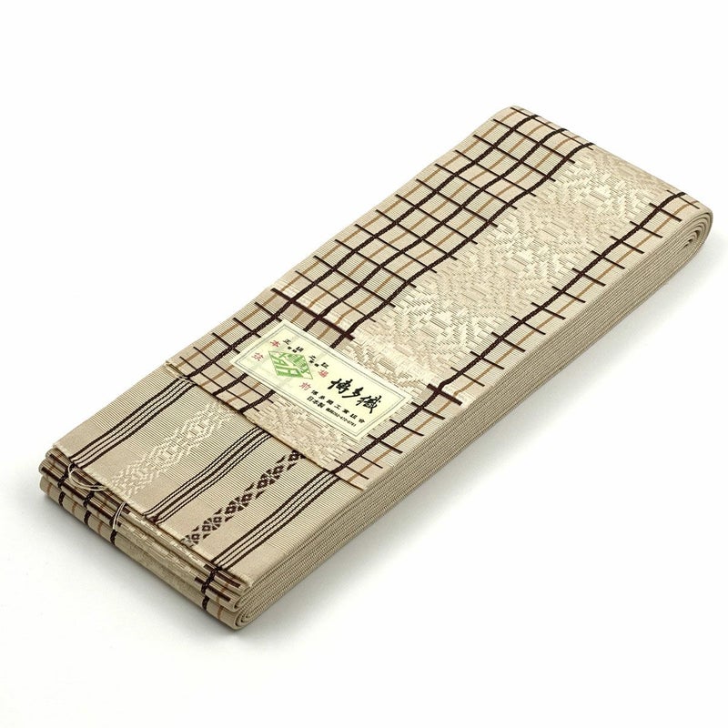 角帯 正絹 博多織物 リバーシブル