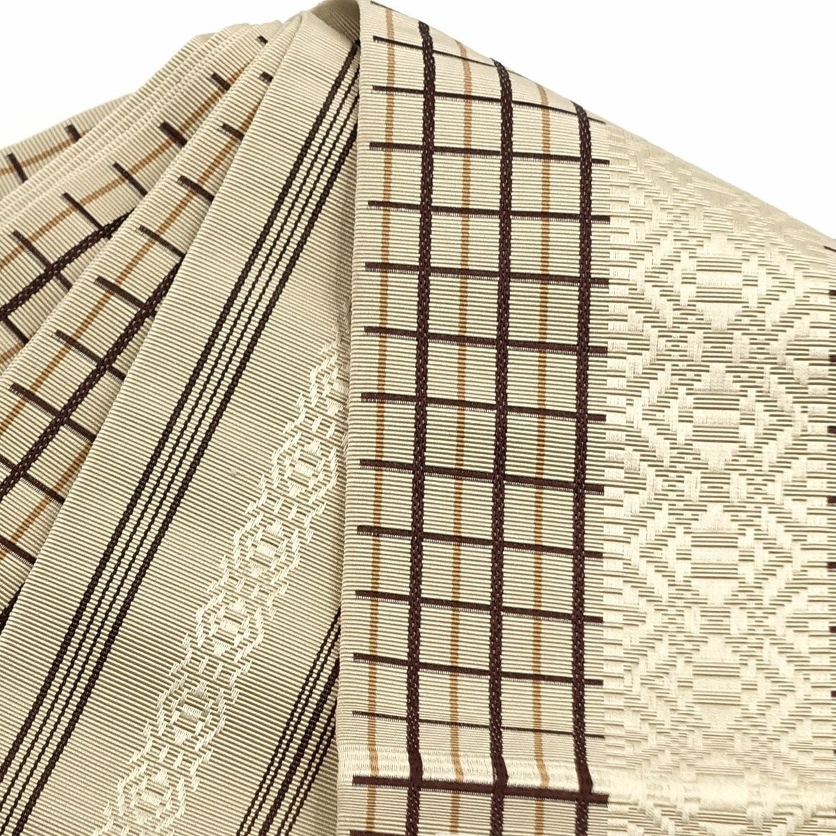 角帯 正絹 博多織物 リバーシブル