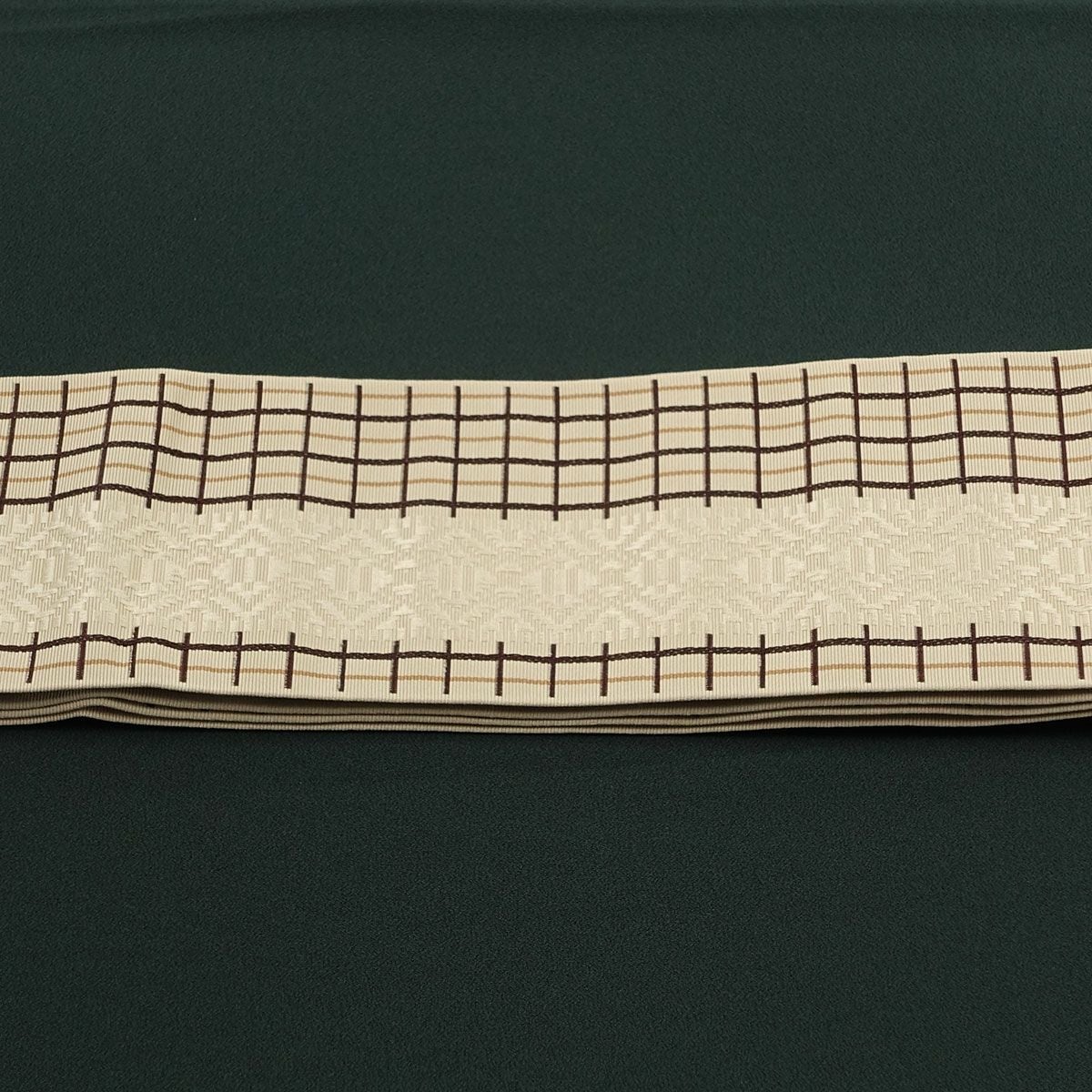 角帯 正絹 博多織物 リバーシブル