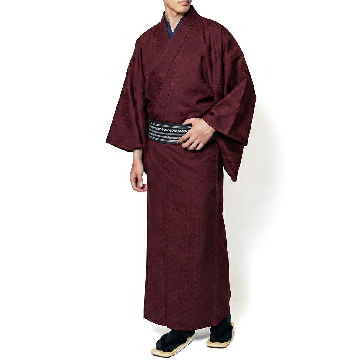 洗える着物 ちりめん 小紋