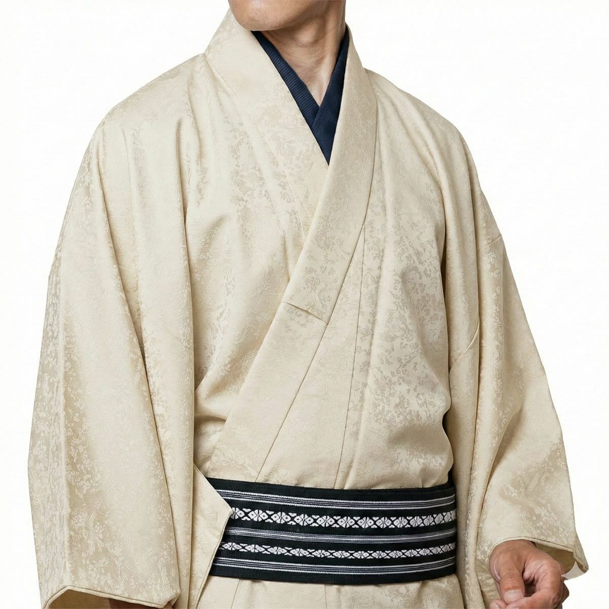 男性着物,洗える着物