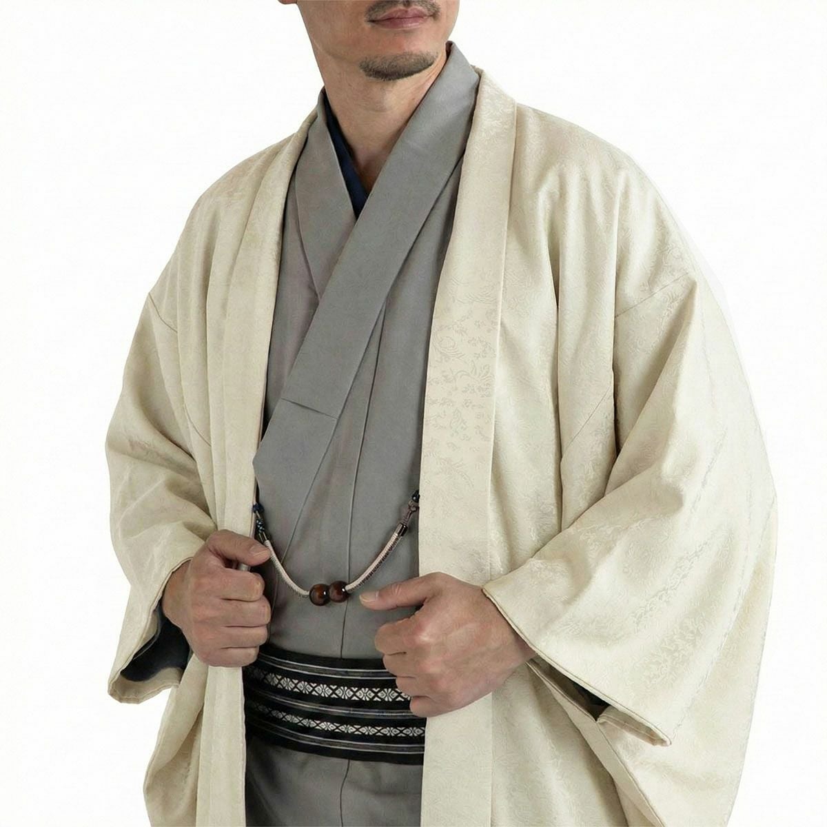 男性着物,洗える着物