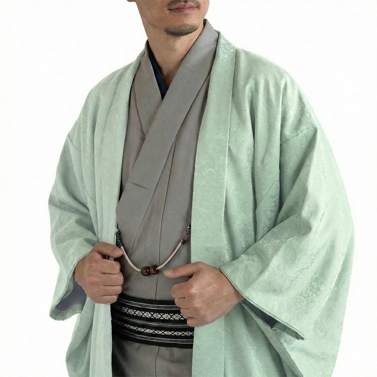 男性着物,洗える着物