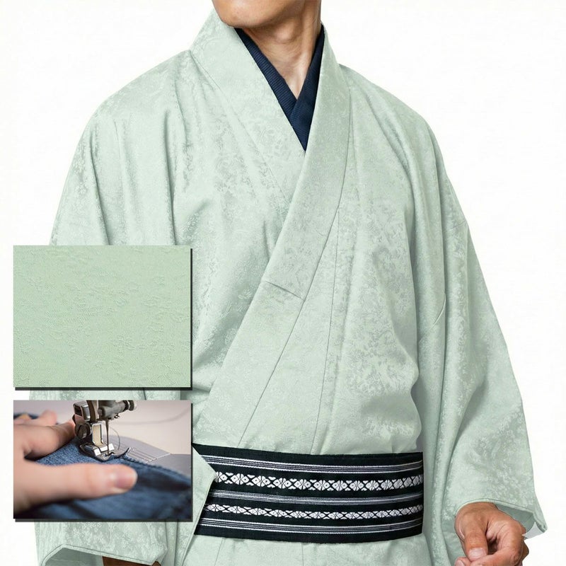 洗える着物 ちりめん 小紋