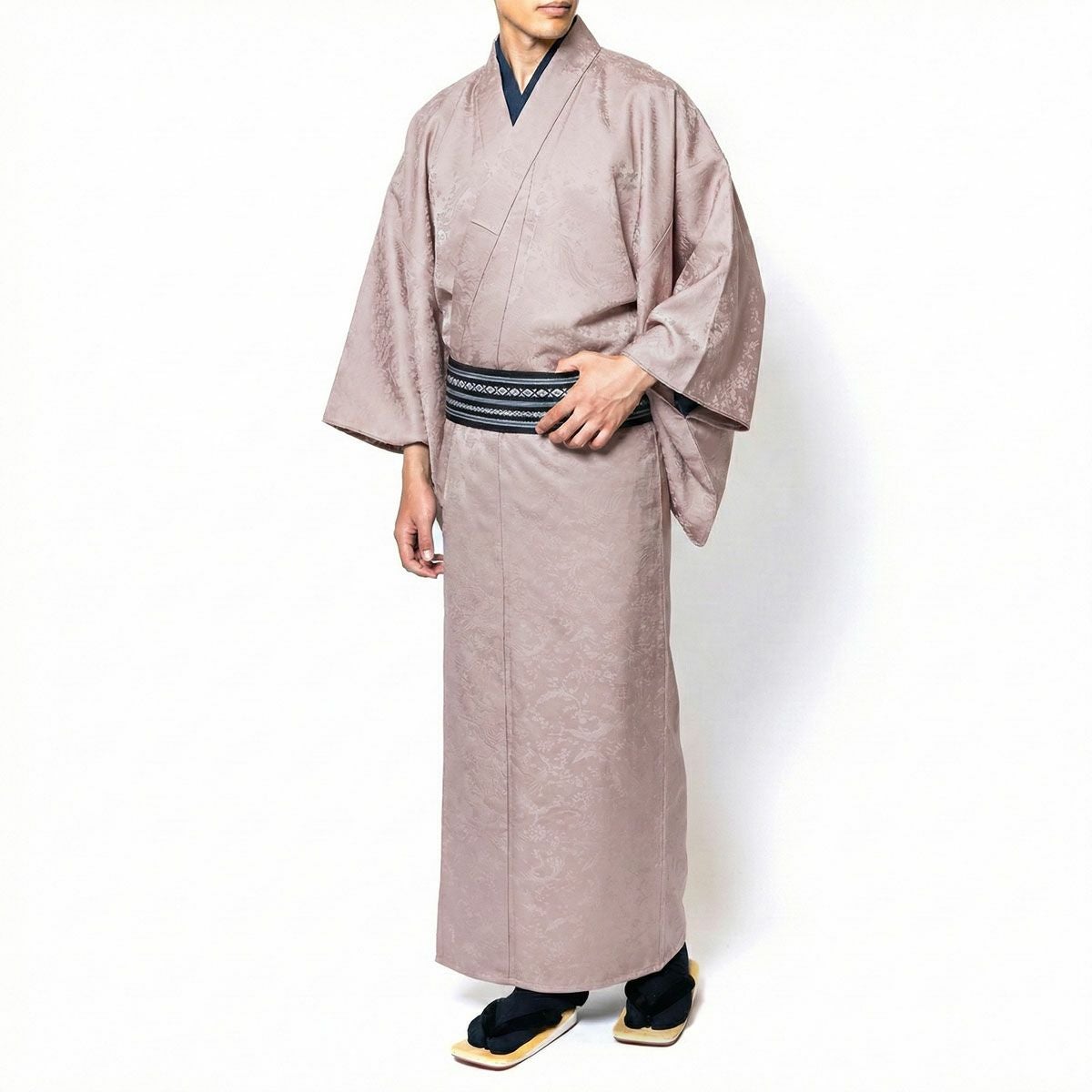 洗える着物 ちりめん 小紋