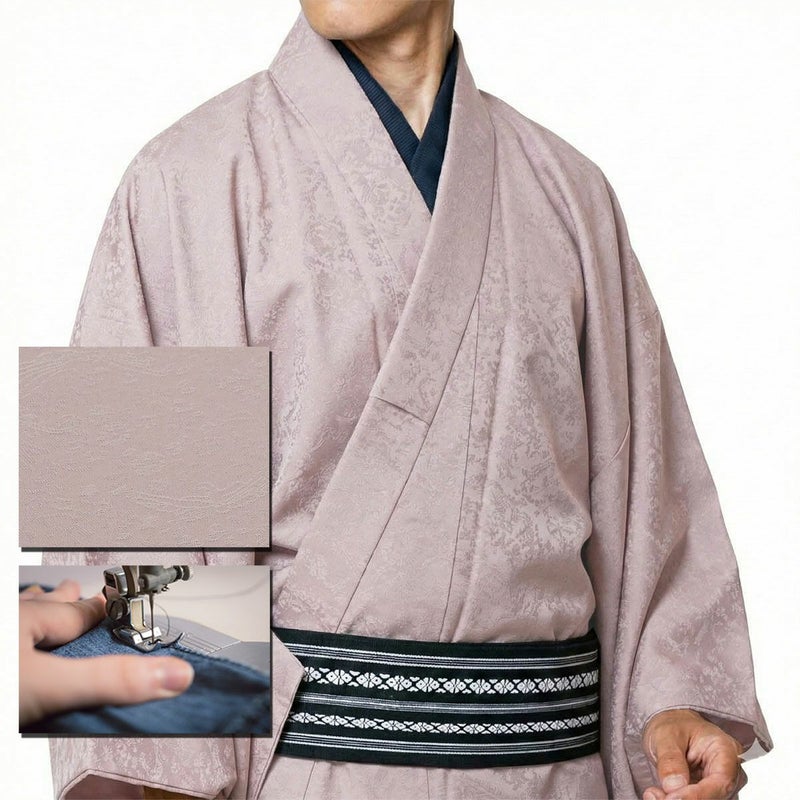 洗える着物 ちりめん 小紋