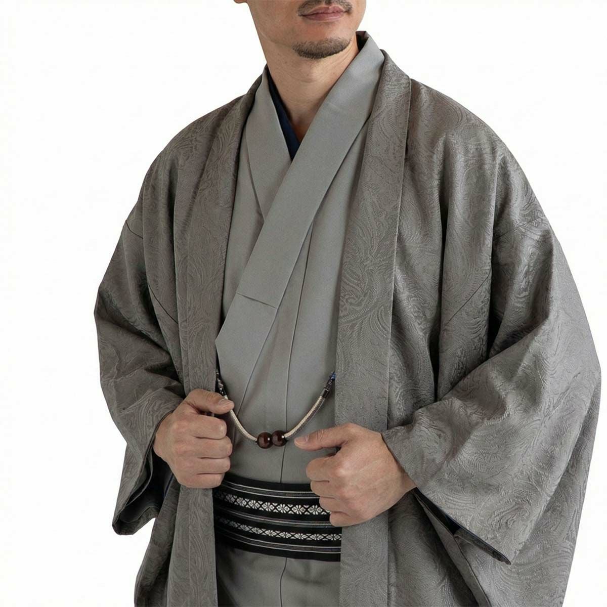 男性着物,洗える着物