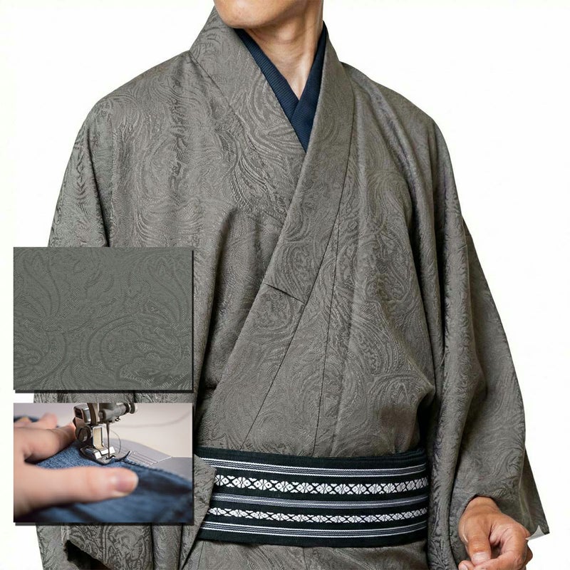 オーダー 洗える着物 小紋