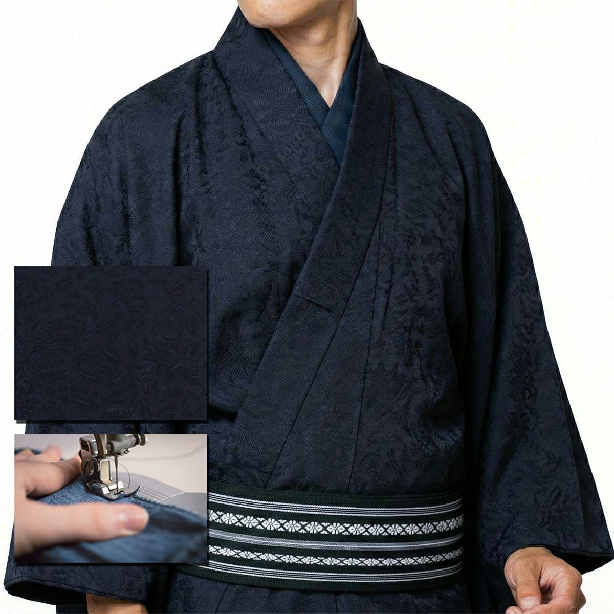 オーダー 洗える着物 小紋