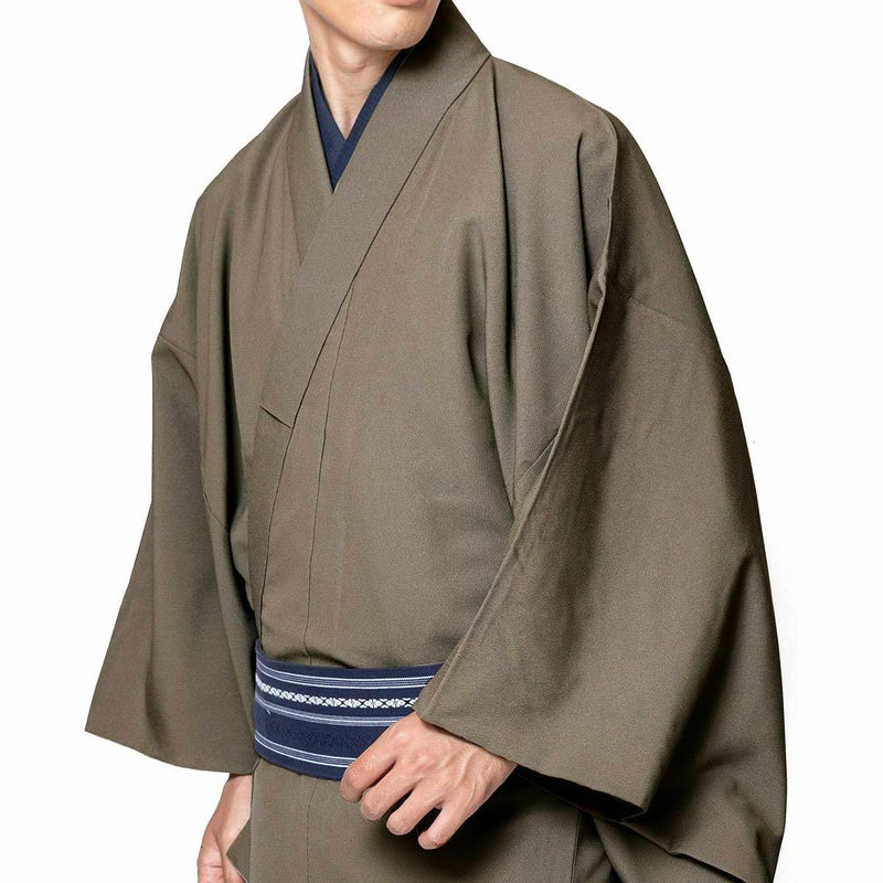 男着物 洗える ちりめん